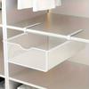 Divided Cabinet Mesh Drawer Breathable Wardrobe Clothes Organizer Closet Hanging Basket  Socks