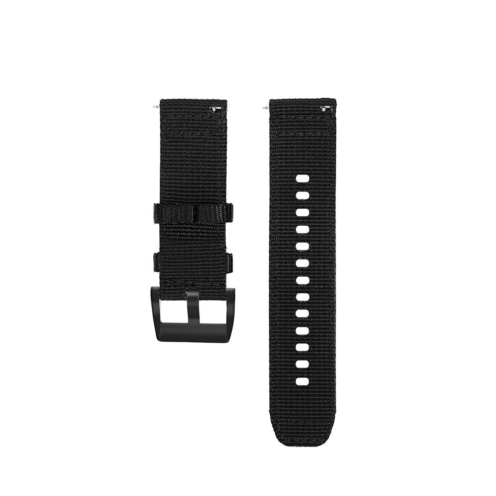 20MM 22MM Холщовый ремешок для Samsung Galaxy Watch 5 6 7 FE / Для Huawei Watch GT4 46MM / GT5 46MM смарт-часов нейлоновый спортивный ремешок bre