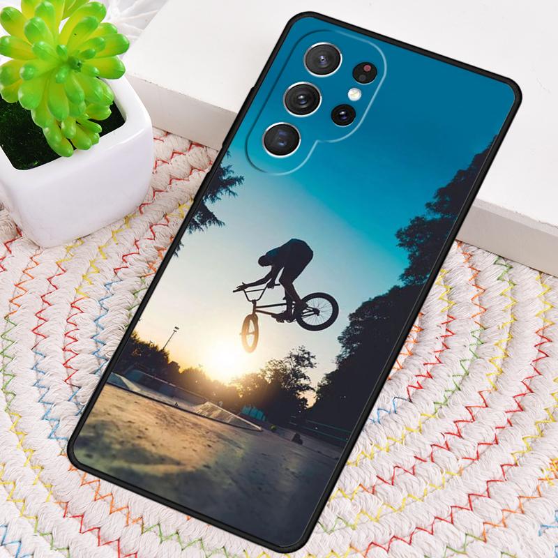 Экстремальный чехол для телефона BMX Bike для Samsung Galaxy note 10 pro S26 Ultra S23 S24 FE S25 S21 S22 PLUS ударопрочный