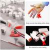 50Pcs Square Nail Art Sponges + Grab Pen Set Gradient Nail Brushes Gel Polish Design Sponge Grab Pen Manicure Supplies