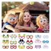 Colorful Mermaid And Fruit Themed Paper Glasses For Children Ideal For Summer Parties And Festive Occasions