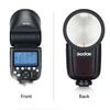 Вспышка для камеры Godox V1P Speedlite Speedlight с круглой головкой, встроенная беспроводная система 2,4G X с