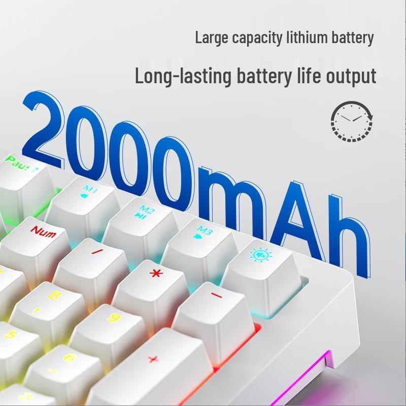 AOC GK233 Tri-Mode Hot-Swappable 87-Key Mechanical Keyboard