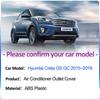 Крышка воздухозаборника для Hyundai Creta Cantus GS GC 2015~2019 Под задними сиденьями Вентиляция кондиционера автомобиля Аксессуары для интерьера