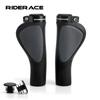Mountain Bike Handlebar Cover Grips Comfortable Ergonomic Soft Rubber Anti-slip Lock On Handle Cycling Bicycle MTB Grip Bar End