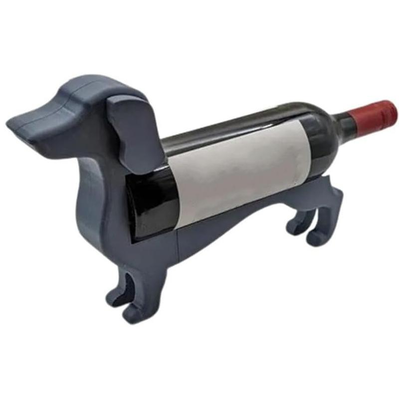 1 шт. держатель для бутылки вина для собак, держатель для украшения бутылки вина, кронштейн для бутылки вина для таксы