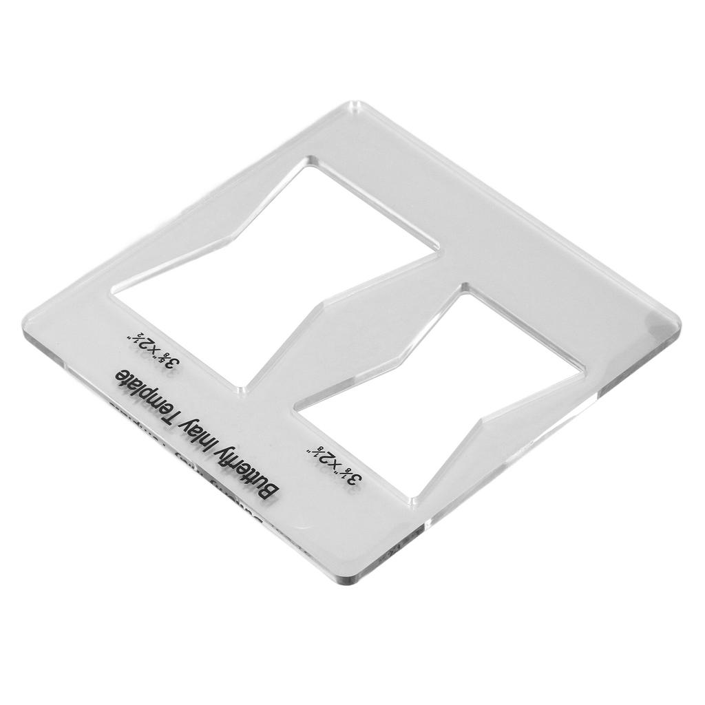 Шаблон инкрустации бабочки Декоративный фрезерный станок Шаблон инкрустации по дереву для ремонта деревянной мебели