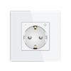 Outdoor Waterproof Socket IP66 Power Outlet with Protective Box EU plug