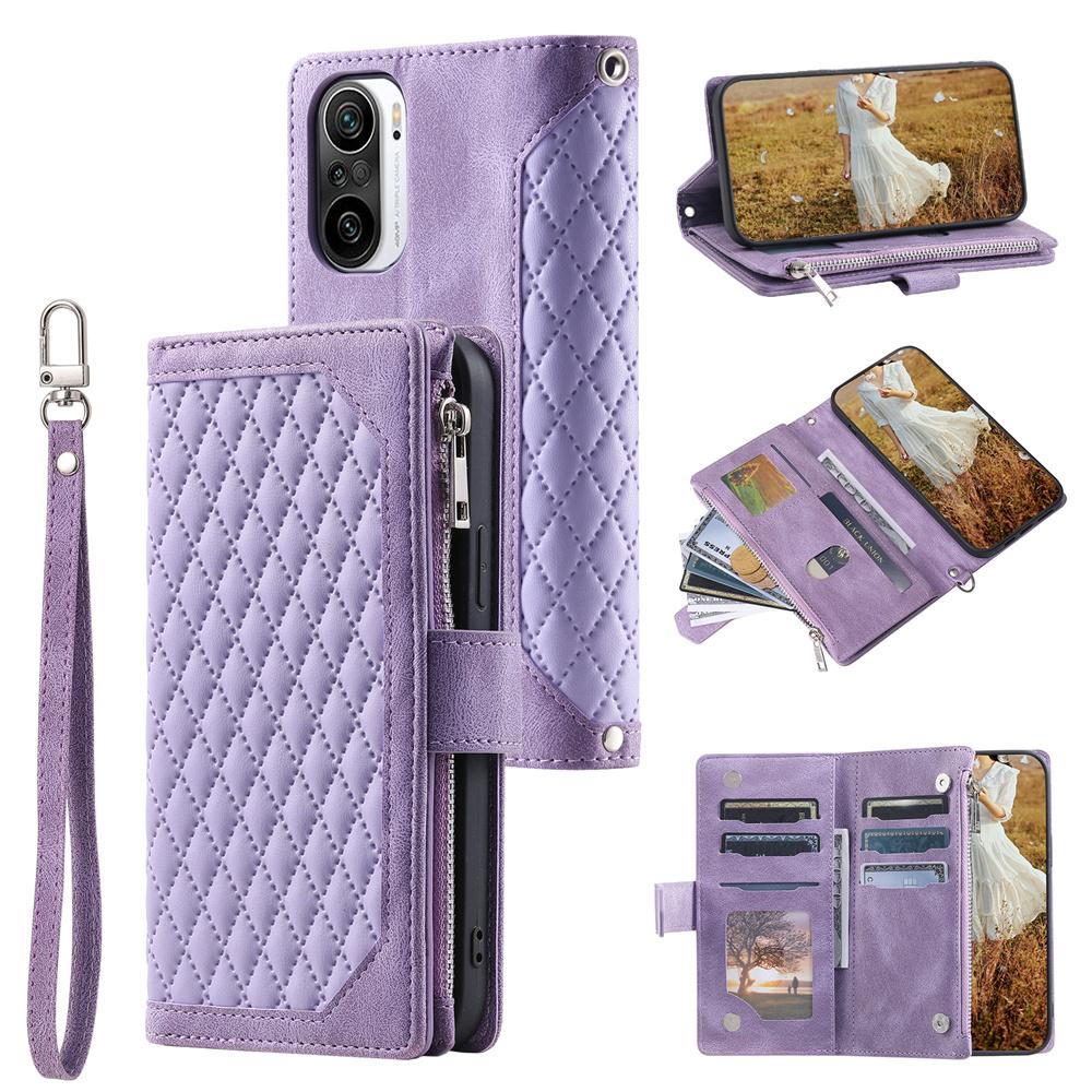 Для Sony Xperia XZ1, Xperia XA2, Xperia XA1, Xperia 1 II, Xperia 10 II, Xperia 5 III... кожаный флип-кожаный кошелек на молнии, чехол-сумка