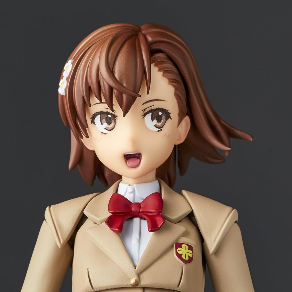 Revoltech Amazing Yamaguchi A Certain Scientific Railgun Misaka Mikoto Winter Uniform Ver.