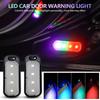 Универсальная декоративная светодиодная подсветка двери автомобиля Welcome Light, USB-зарядка, беспроводная, RGB, сигнальная лампа безопасности от столкновений