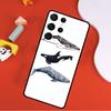 Чехол для телефона Акула и Косатка Для Samsung Galaxy S25 Ultra S9 S10 S20 S21 FE S22 S23 S24 Plus S24 Ultra Чехол