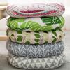 Coarse Cloth Round Style Cotton And Linen Style Seat Cushion Home Circular Cushion Japanese Style Futon Cushion Decoration
