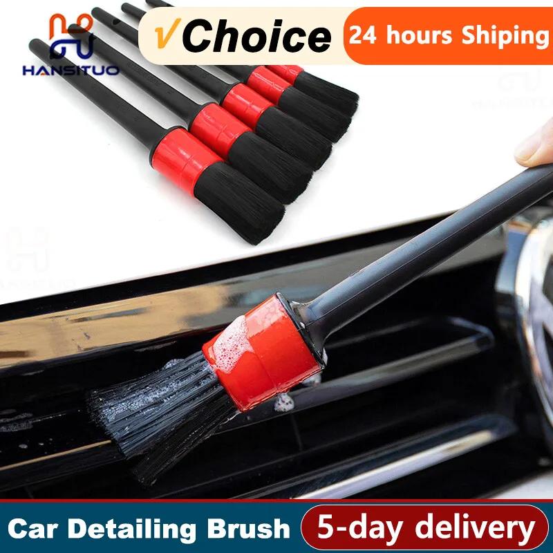 Car Detailing Brush Cleaning Tools Auto Interior Wash Brush Automotive Interior Air Outlet Cleaning Brush Car Dash Duster Brush