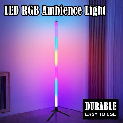 Напольная лампа пластиковая 105 см RGB-светильники для комнаты светодиодная напольная лампа спальня 5 Вт/36 В умные лампы гостиная декор для дома скандинавский минималистский свет