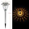 Solar LED Lawn Light: Stainless Steel Glass Garden Landscape Decoration