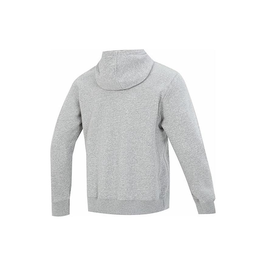 Nike Alphabet Logo Embroidered Hoodie With Drawstring Men Hoodie Grey DX0542-063