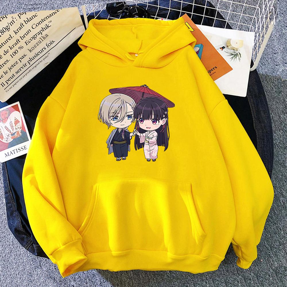 Толстовка с капюшоном My Happy Marriage для женщин Harajuku Watashi No Shiawase Na Kekkon Miyo Kiyoka, толстовки унисекс, пуловер в стиле аниме, толстовка с капюшоном