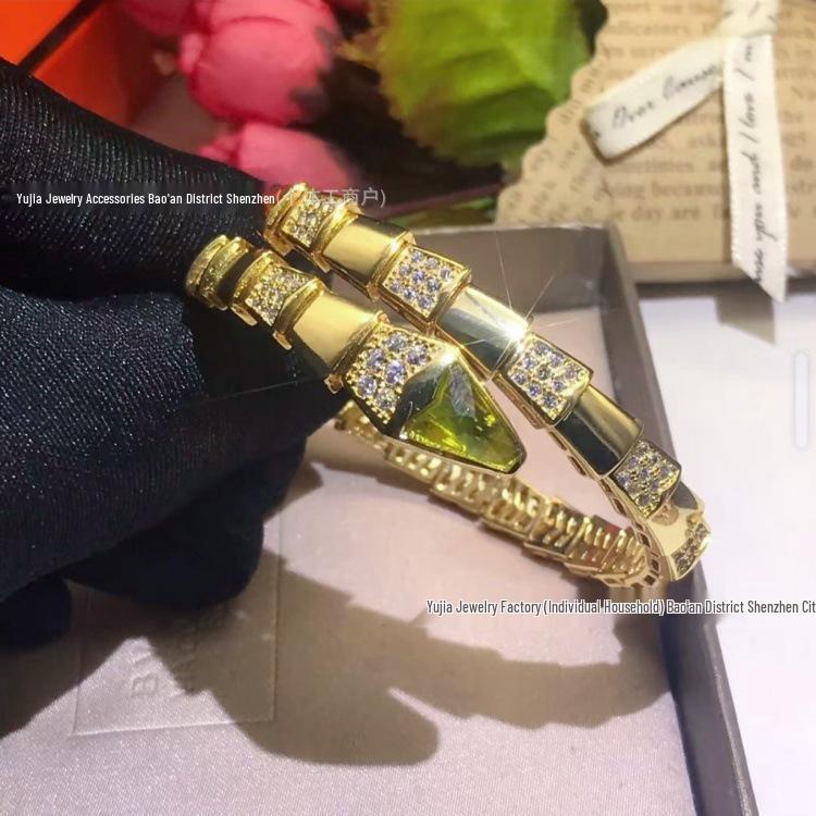 Браслет-змея Seiko из 18-каратного золота с бриллиантами: Женское кольцо из стерлингового серебра 925 пробы, двойной круг, инкрустация перламутром.