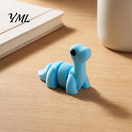 Small Dinosaur Decoration 3D Printed Toy, Mini Articulated Dino Action Figure, Fidget Toys Movable Joints Desktop Decoration, Party Favors