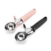 Premium Steel Ice Cream Scoop with Trigger Watermelon Dessert Yogurt For Frozen Perfe O1T7