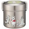 Термобокс для ланча Disney Winnie the Pooh Mute Color 600 мл, тип чаши, антибактериальный, вакуумный, нержавеющая сталь STLB1AG-A