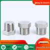 Stainless Steel 304 External Hex Plug for Oil/Pipe, Sizes: 1/2", 3/4", 1"