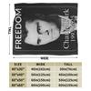 Charlie Kirk Death Blanket Freedom Super Soft Aesthetic Plush Throw Blanket For Children Living Room Flannel Bedspread Bed Cover