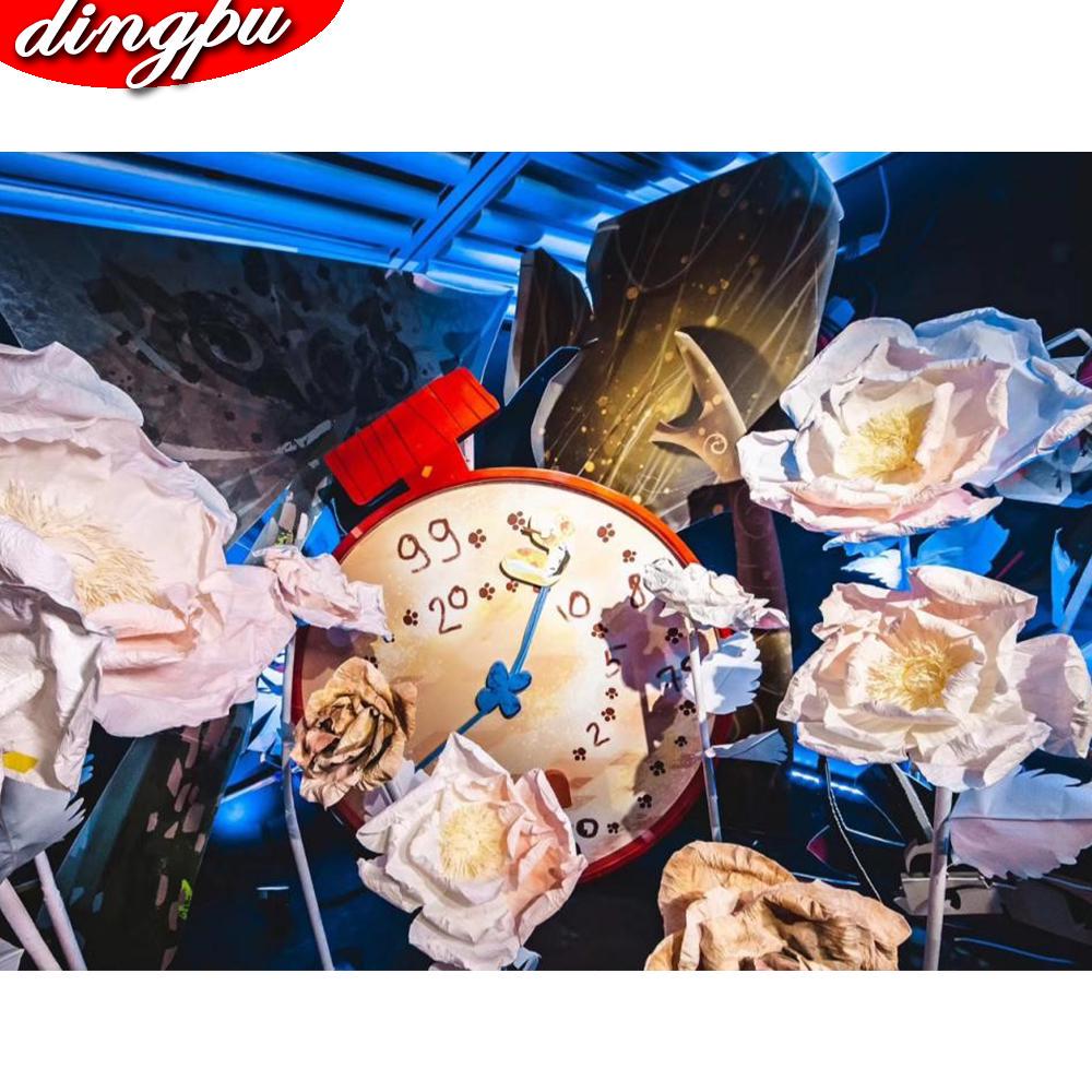 Полный круглый 5D DIY алмазная живопись аниме кошка девушка 3d узор для вышивки Фэнтези эльф принцесса вышивка крестиком мозаичная наклейка