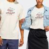 Adidas Originals Set in Sleeve T Shirt Unisex Gray White HC2192