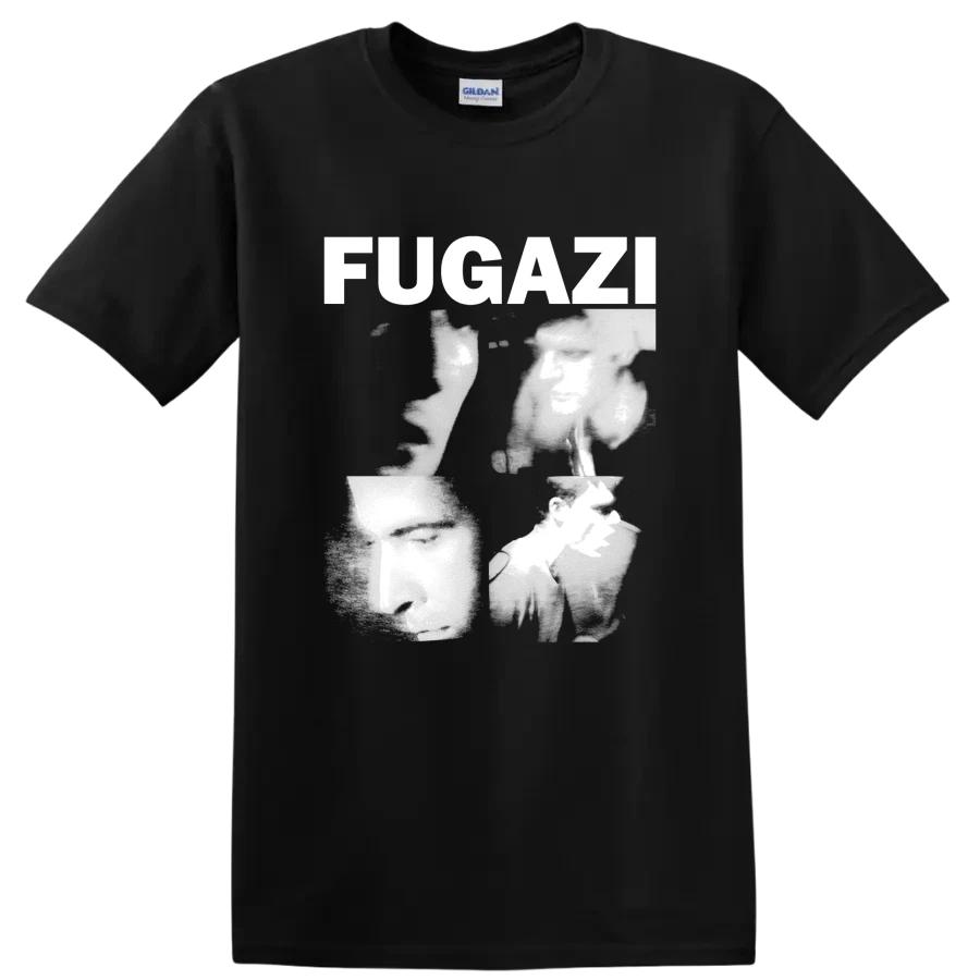 Fugazi T Shirt Punk Rock Band Distressed Graphic Alternative Music Vintage Tee