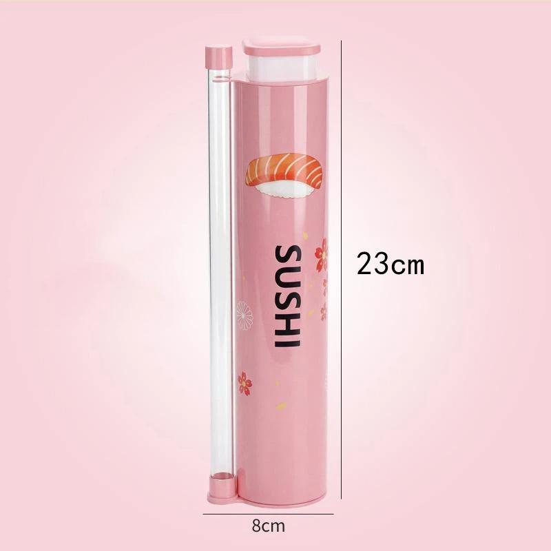 DIY Cylinder Sushi Making Machine Quick Sushi Bazooka Portable for Outdoor Picnic Home Party Japanese Rice Roll Making