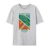 Женская футболка с графическим принтом Four U Summer Vintage Tennis Club, свободная, с коротким рукавом, ретро-эстетика, спортивная футболка, модный топ для отпуска
