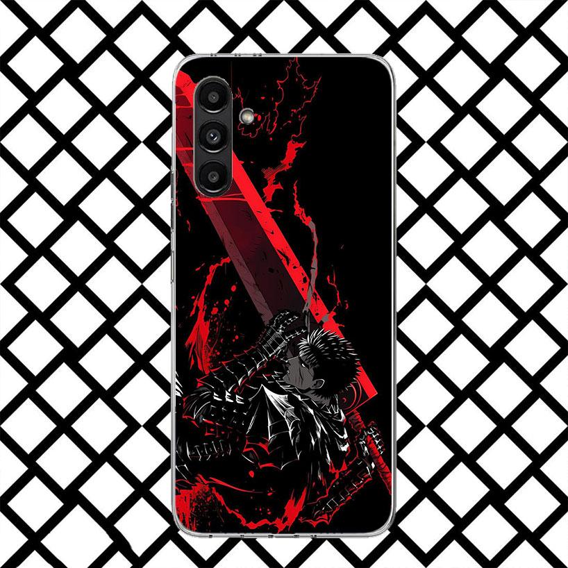 Чехол для телефона G-Guts B-Berserks Аниме для Samsung Galaxy A17 A37 A57 A16 A26 A36 A56 A15 A25 A35 A55 A14 A24 A34 A54 A13 A23 A33 A5