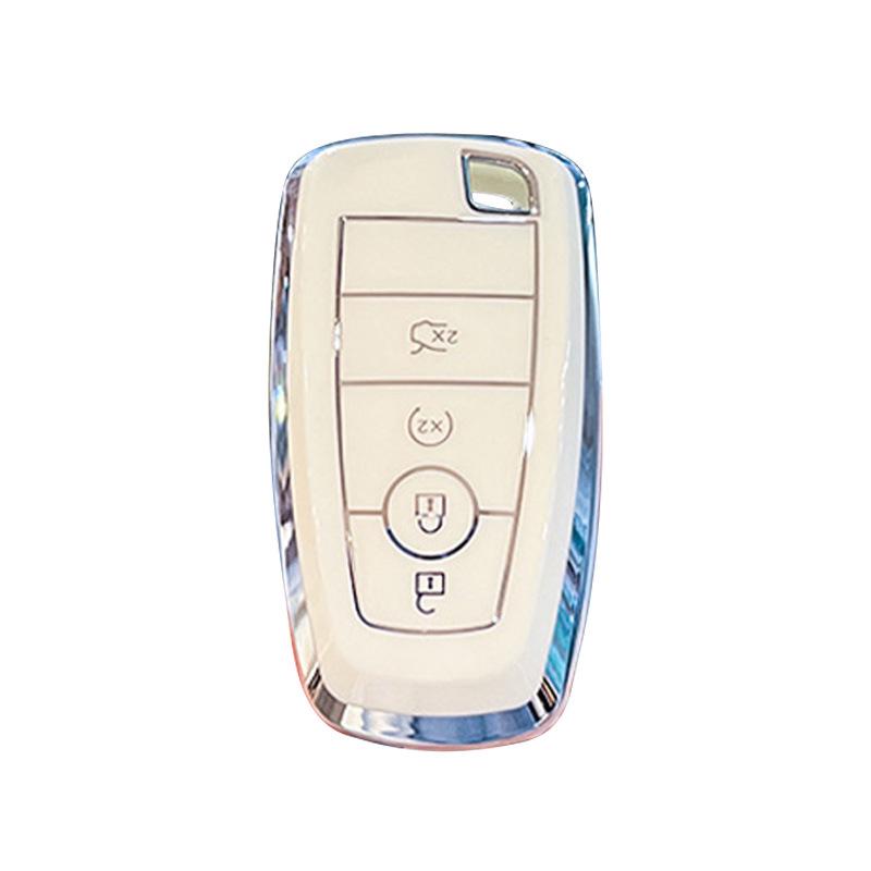 Чехол для ключей Ford Edge L для Explorer, Mondeo, Focus, Ranger, Escape, Evos, Mustang Пряжка