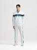 Sergio Tacchini M Козлиный Цветной Спортивный Костюм на Молнии (белый)