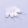 50Pcs/Bag Needle Threader Labor-saving Effective Aluminum Exquisite Reliable Insertion Applicators for Home