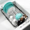 MAJALiS Dish Drying Rack, Over-the-Sink, Extendable, Slim, Stainless Steel, for Kitchen Use, Dish