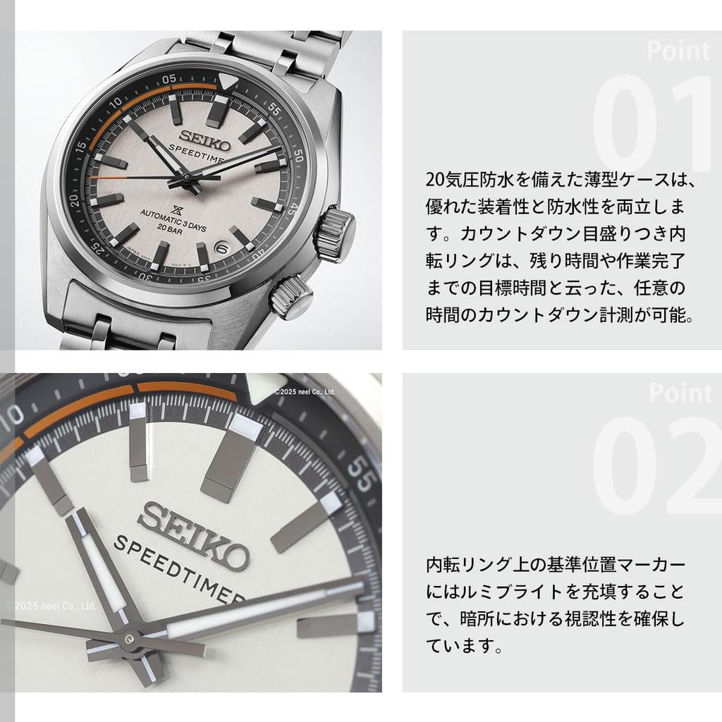 SEIKO Prospex SBDC215 Speedtimer Механические Автоматические Часы Эксклюзивные для Магазина Ограниченная Серия PROSPEX SPEEDTIMER [Seiko] Мужские