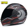 VIRTUE Motorsport Electric Non Motorcycle Helmet Men's Half Helmet Double Lens Full Helmet Running Helmet Carbon Fiber Pattern Road