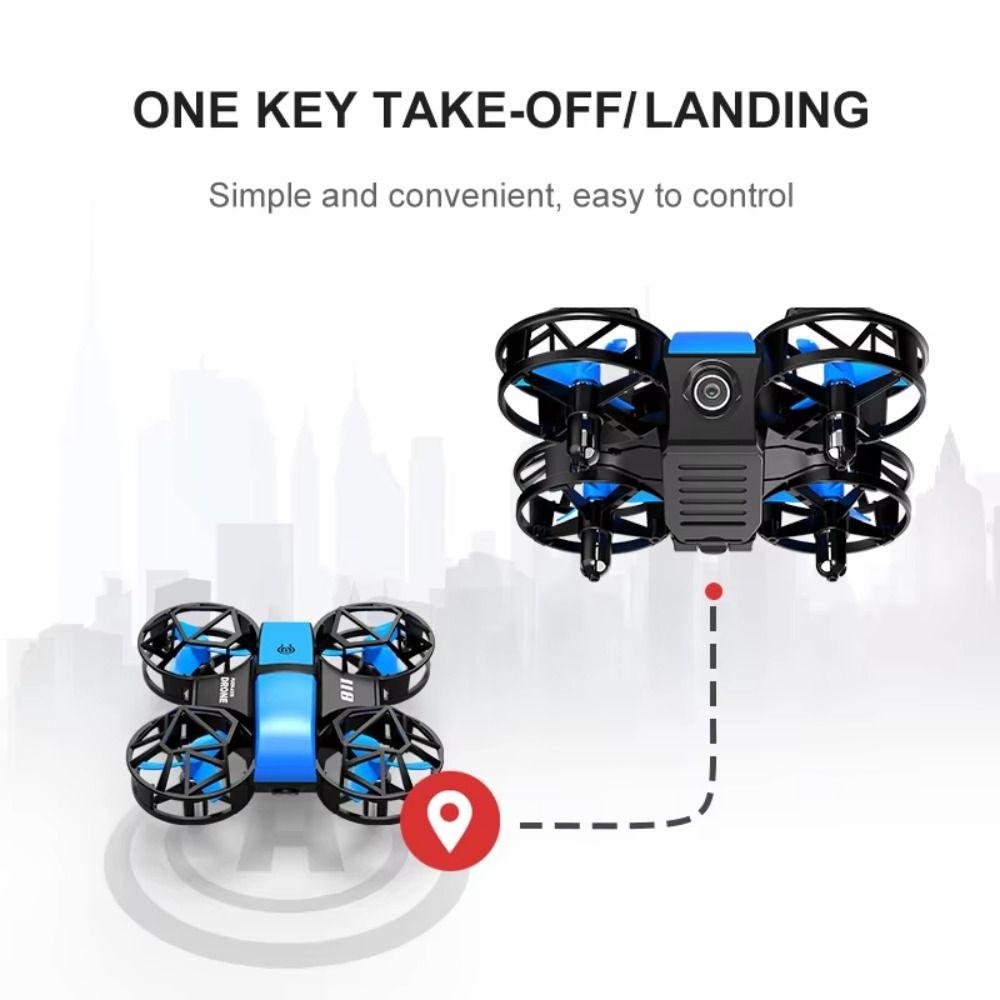 with Light Rotation Remote Control Plane Flying Quadcopter Plane Toy Home Decor