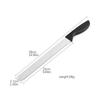 10/14 Inch Fine Tooth Best Serrated Bread Knife Cake Cutting Long Baguette Cutter Stainless Steel Loaf Slicer/Slicing