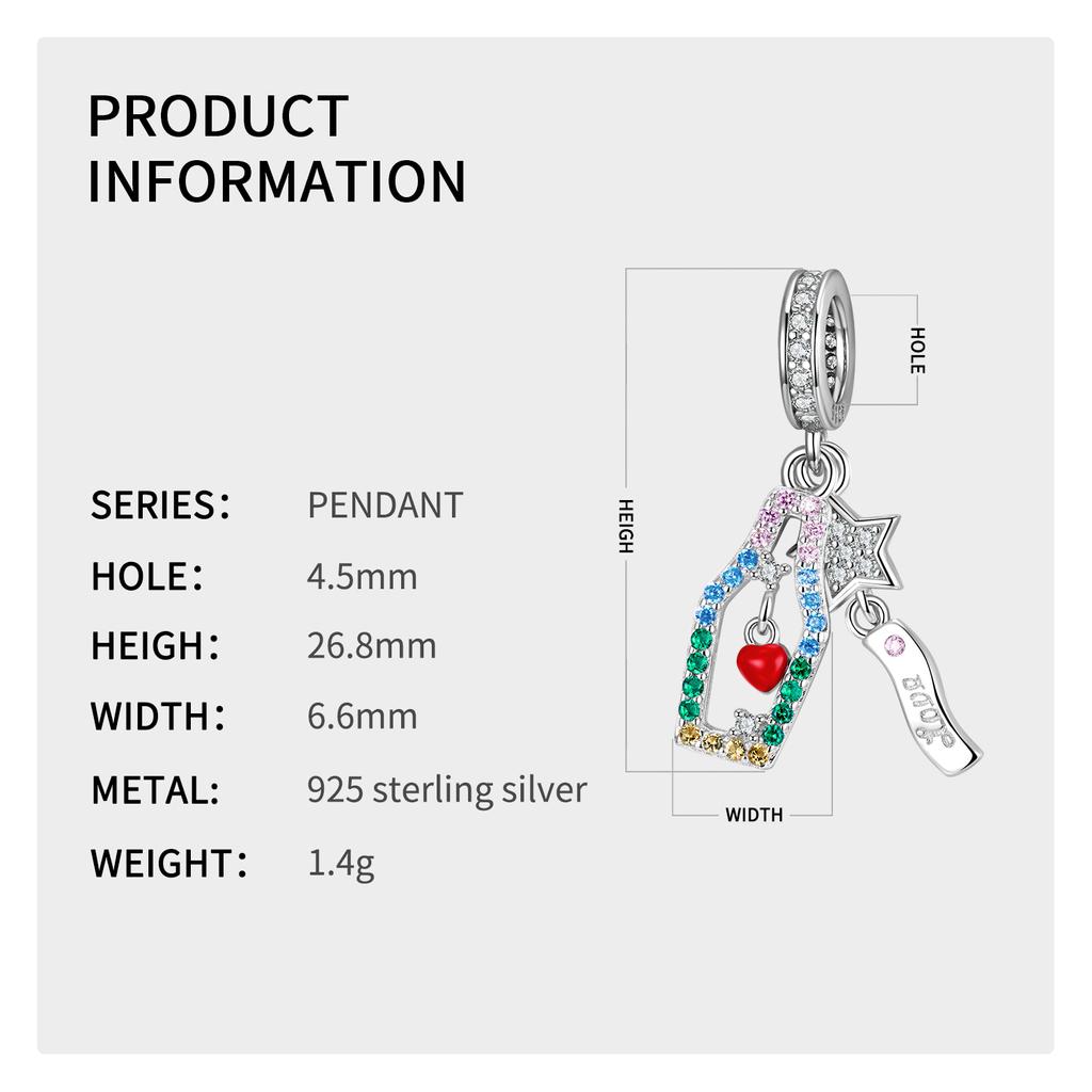Прыгающие бусины в виде сердца дельфина в форме ракушки, подлинные бусины из стерлингового серебра 925 пробы с цирконием, женские ювелирные изделия, изысканные аксессуары