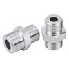 Высокое давление 1/8" 1/4" 3/8" 1/2" -2" BSP NPT Наружный Равнопроходной Редуктор Шестигранный Ниппель 304 Нержавеющая Сталь Соединитель Вода Газ Пропан