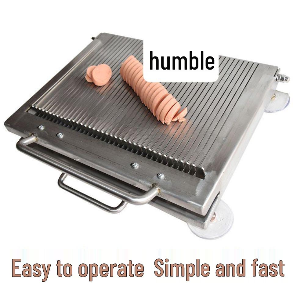 Hand-Press Cold Skin, Tofu, and Lunch Meat Slicer Tool