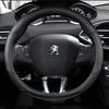Автомобильный чехол на руль из углеродного волокна + кожа для Peugeot 208 2012 ~ 2018 Peugeot 308 2014 ~ 2008 2013 ~ 2018 автомобильные аксессуары