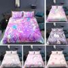 3D Unicorn Printed Bedding Set, Bedroom Duvet and Pillowcase 2 Pieces/3 Pieces AU240 * 270 Oversized Home Decoration