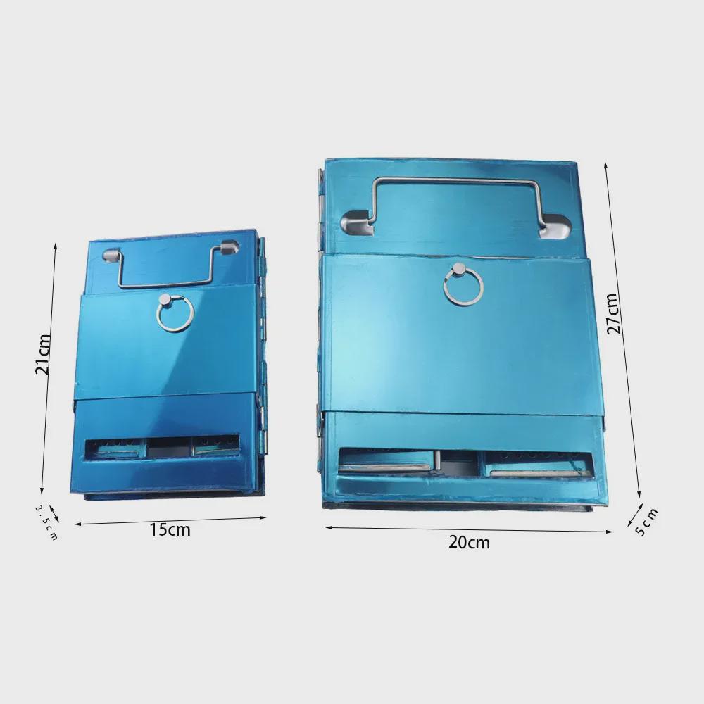 Stainless Steel Folding BBQ Grill for Outdoor Picnic and Camping