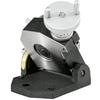 Rotary Table 4 INCH/100 MM Horizontal Vertical Rotary Table 4-Slot Rotary Table for Milling Machine MT-2 Rotary Table for Milling 360 Degrees