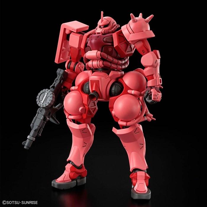 BANDAI SPIRITS Mobile Suit Gundam GQuuuuuuX Char's Zaku (GQ) 1/144 Scale Model Kit, Multicolor, 6.6 cm